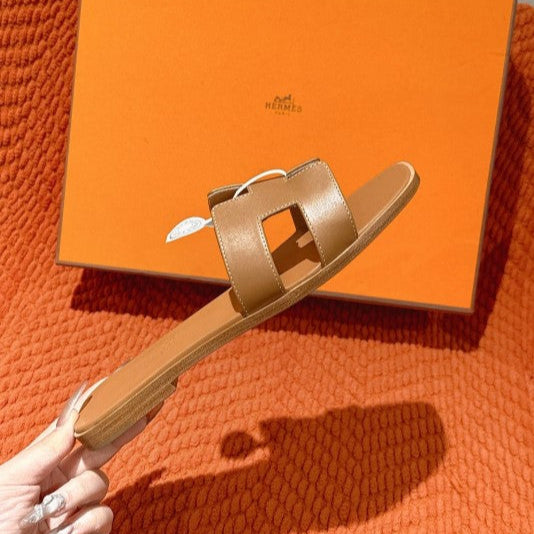 Hermes - Claquettes Gold - Image 2