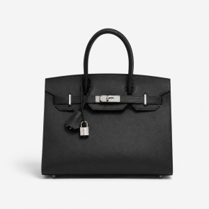 Sac Hermès Birkin 30 Madame Noir