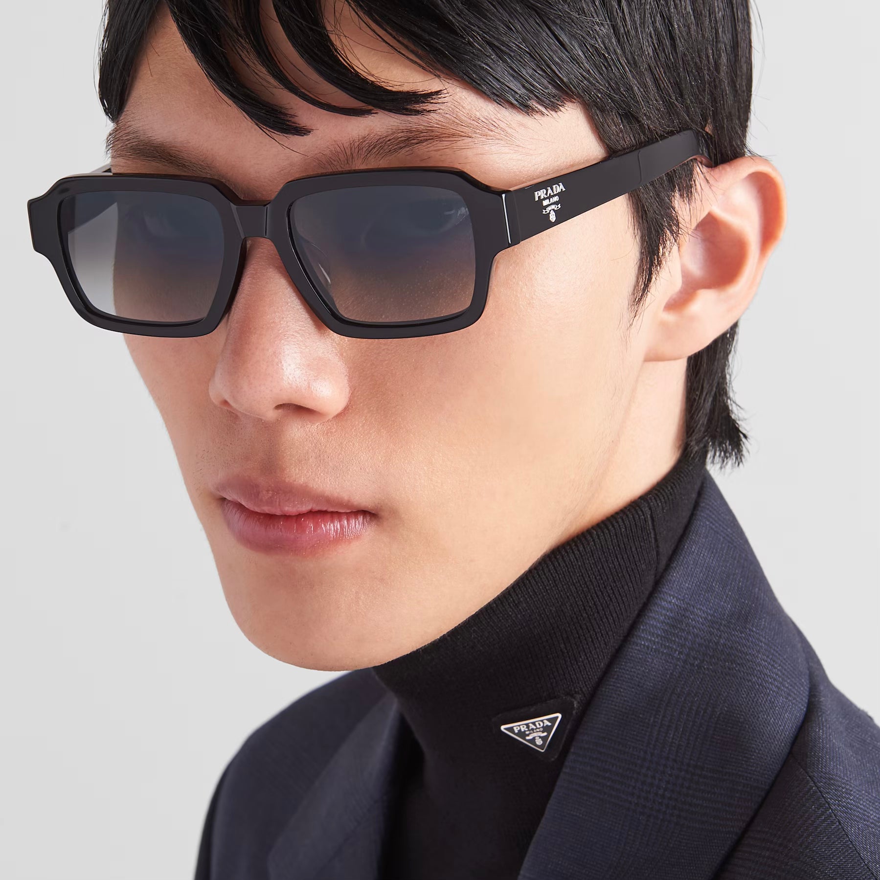 Lunettes de soleil avec logo Prada - Image 2