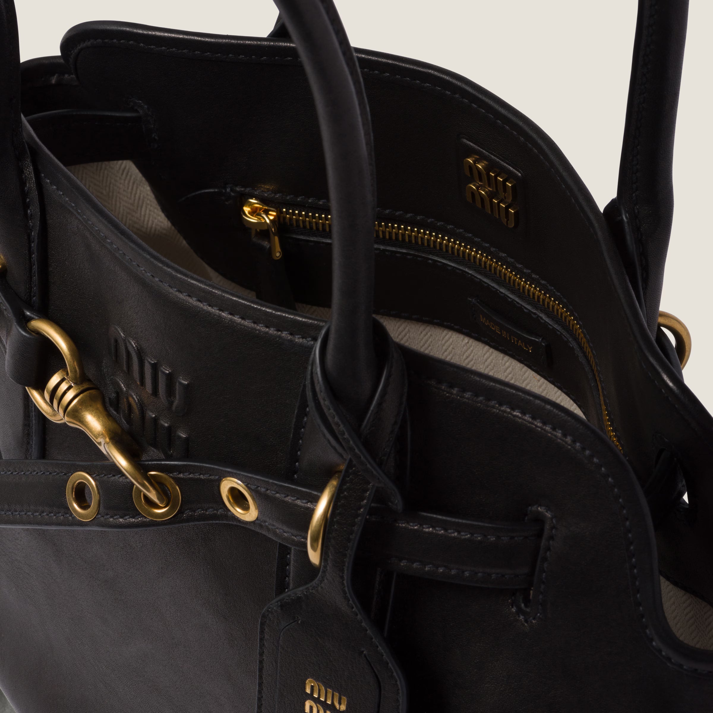 Sac Aventure en Cuir Nappa - Image 4