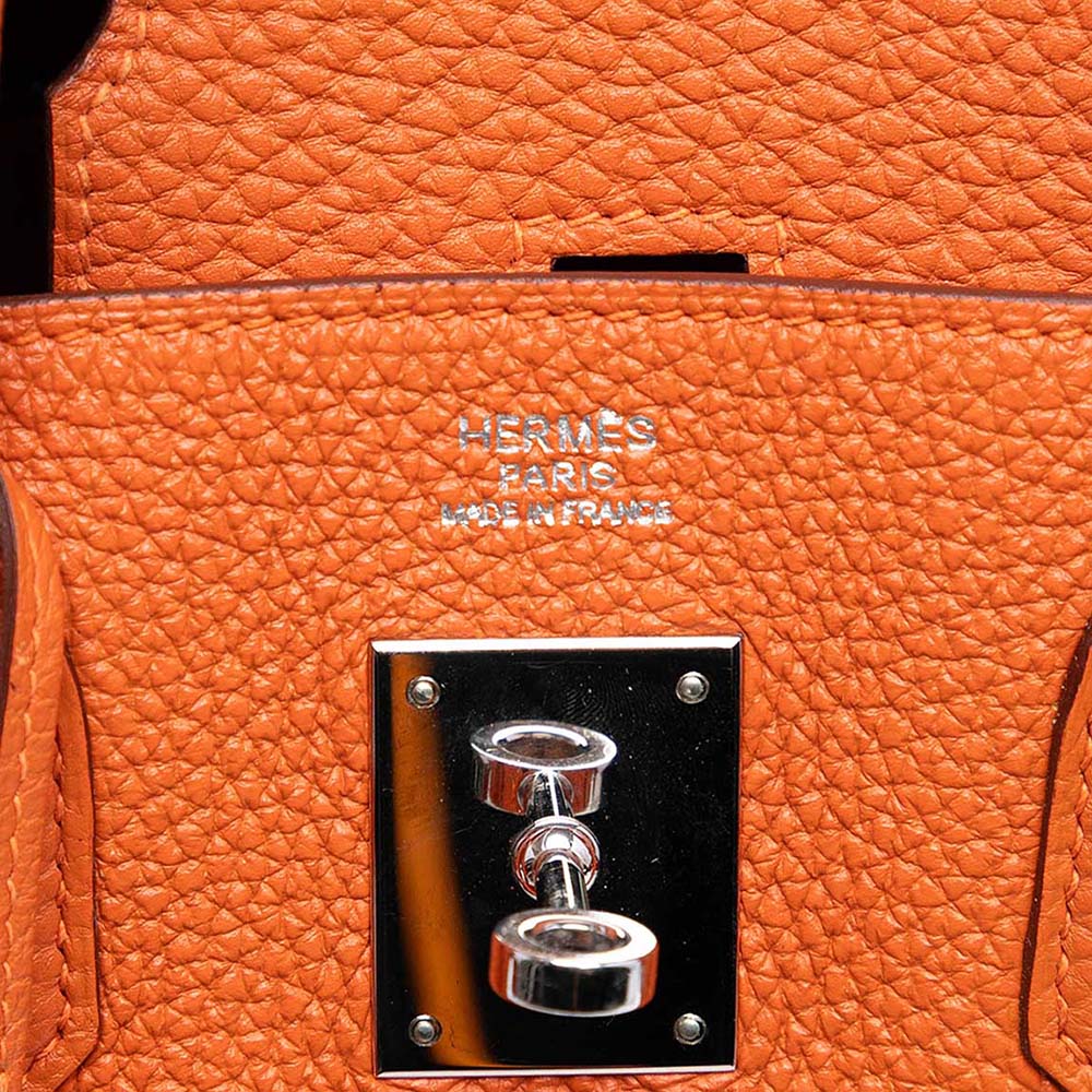Sac Hermès Birkin 30 Orange H - Image 4