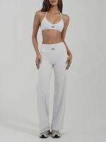 Ensemble Alo Gris Clair Halter & Pantalon