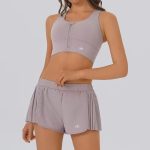 Ensemble Alo Lilas Zip Frontal