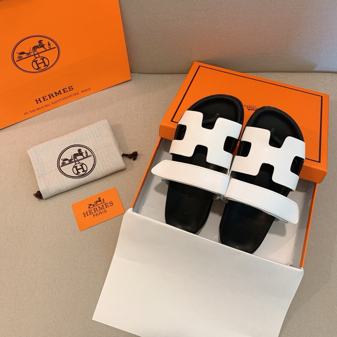 Hermes - Sandales Chypre Blanc - Image 2