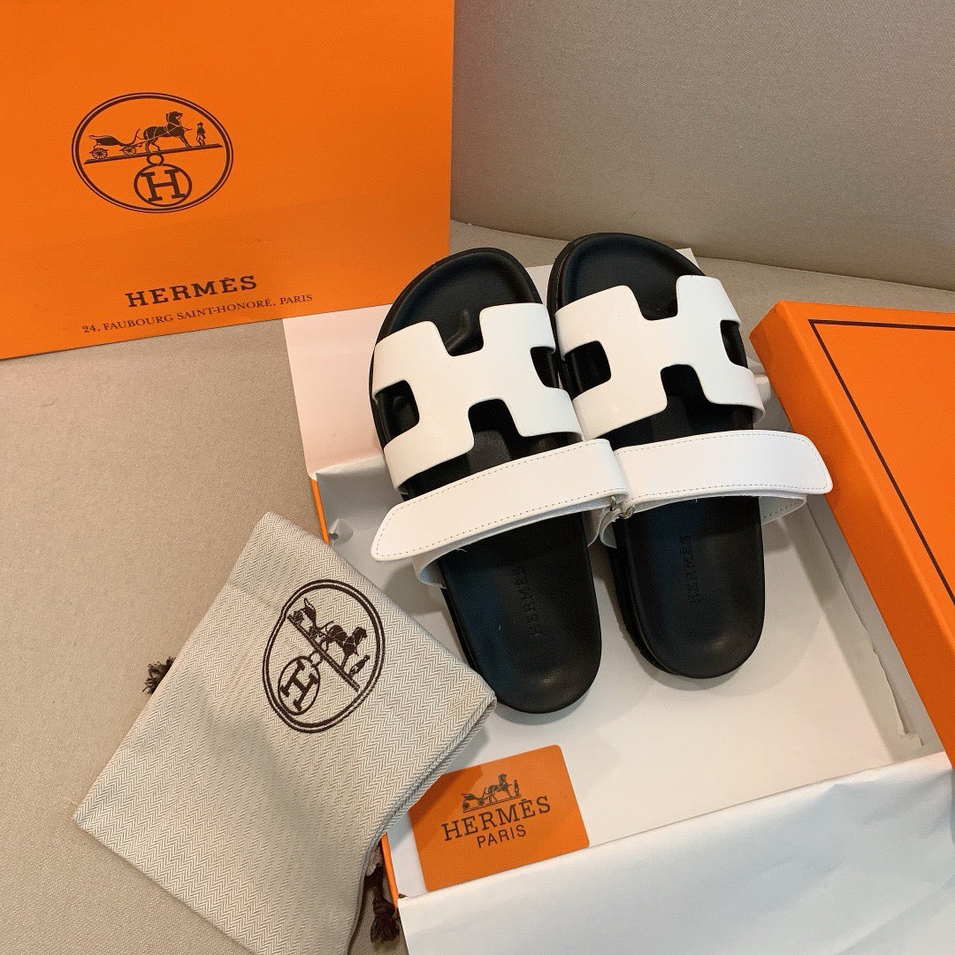 Hermes - Sandales Chypre Blanc - Image 6