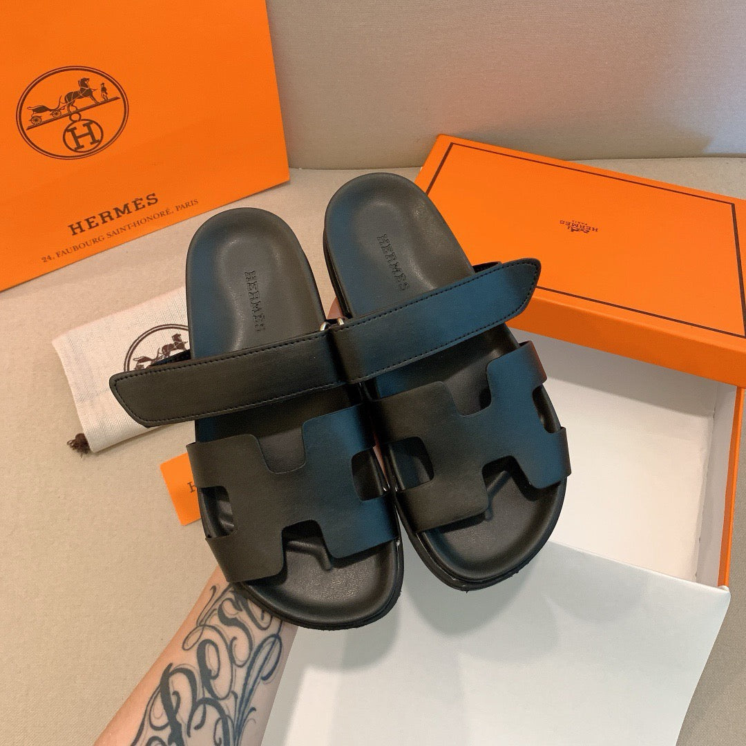 Hermes - Sandales Chypre Noir - Image 2