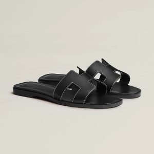Hermes - Claquettes Noir
