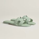 Hermes - Claquettes Vert d'eau