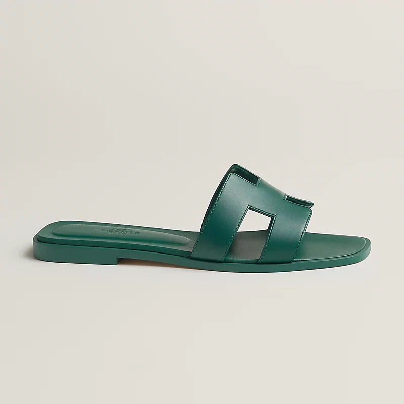 Hermes - Claquettes Vert viride - Image 5