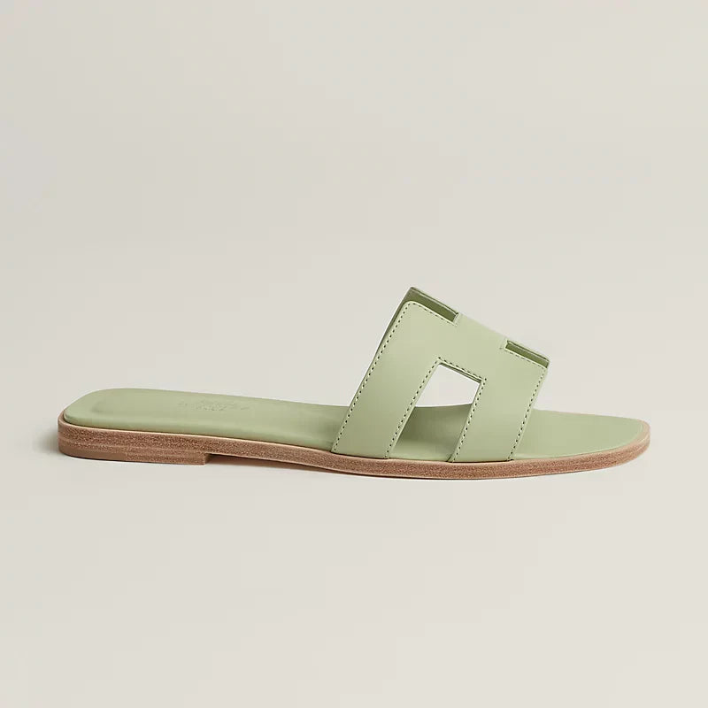 Hermes - Claquettes Vert de mer - Image 5