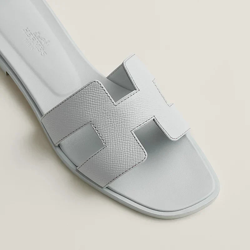 Hermes - Claquettes Bleu glacier - Image 3