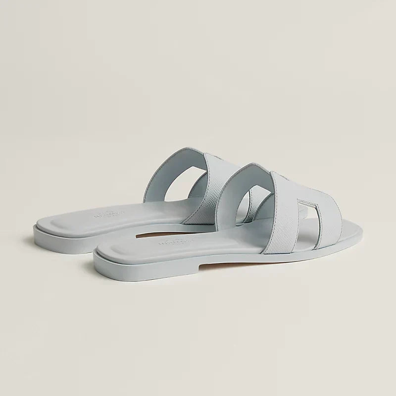 Hermes - Claquettes Bleu glacier - Image 4
