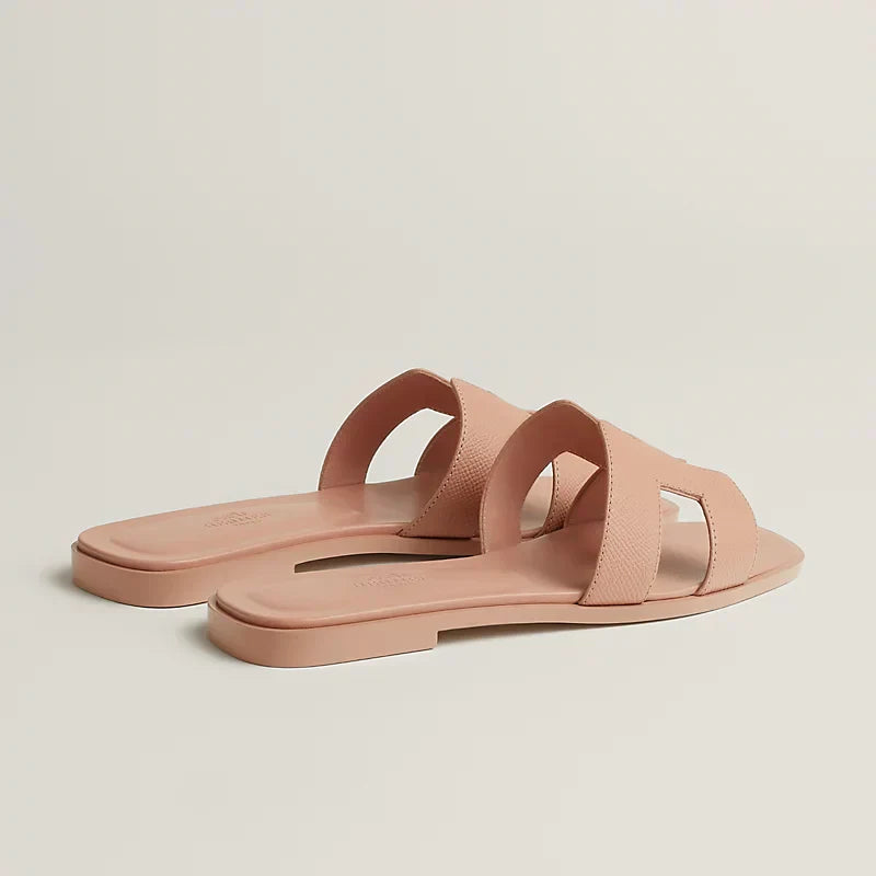 Hermes - Claquettes Beige perlino - Image 3