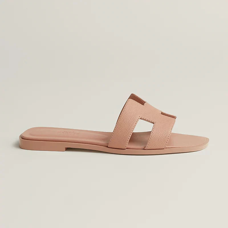 Hermes - Claquettes Beige perlino - Image 4
